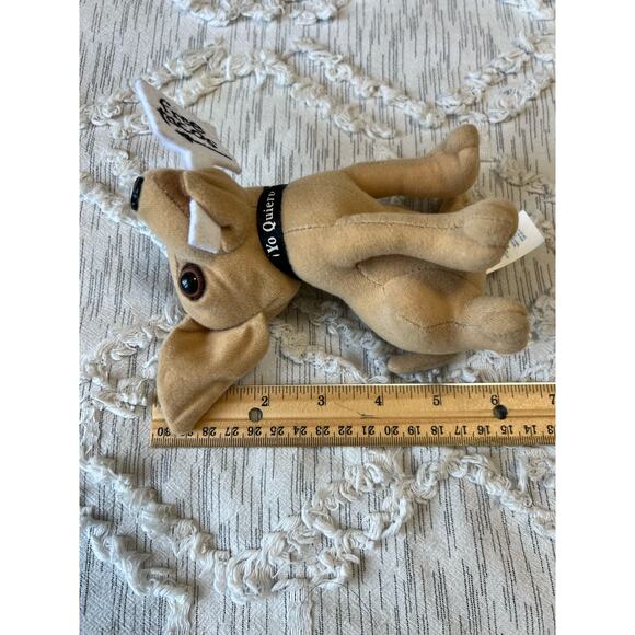 Taco Bell Yo Quiero Chihuahua Plush Stuffed Animal Dog Applause - Picture 7 of 7